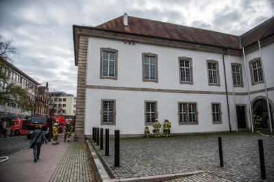 Esslingen: Brand im Untergeschoss des Amtsgerichts